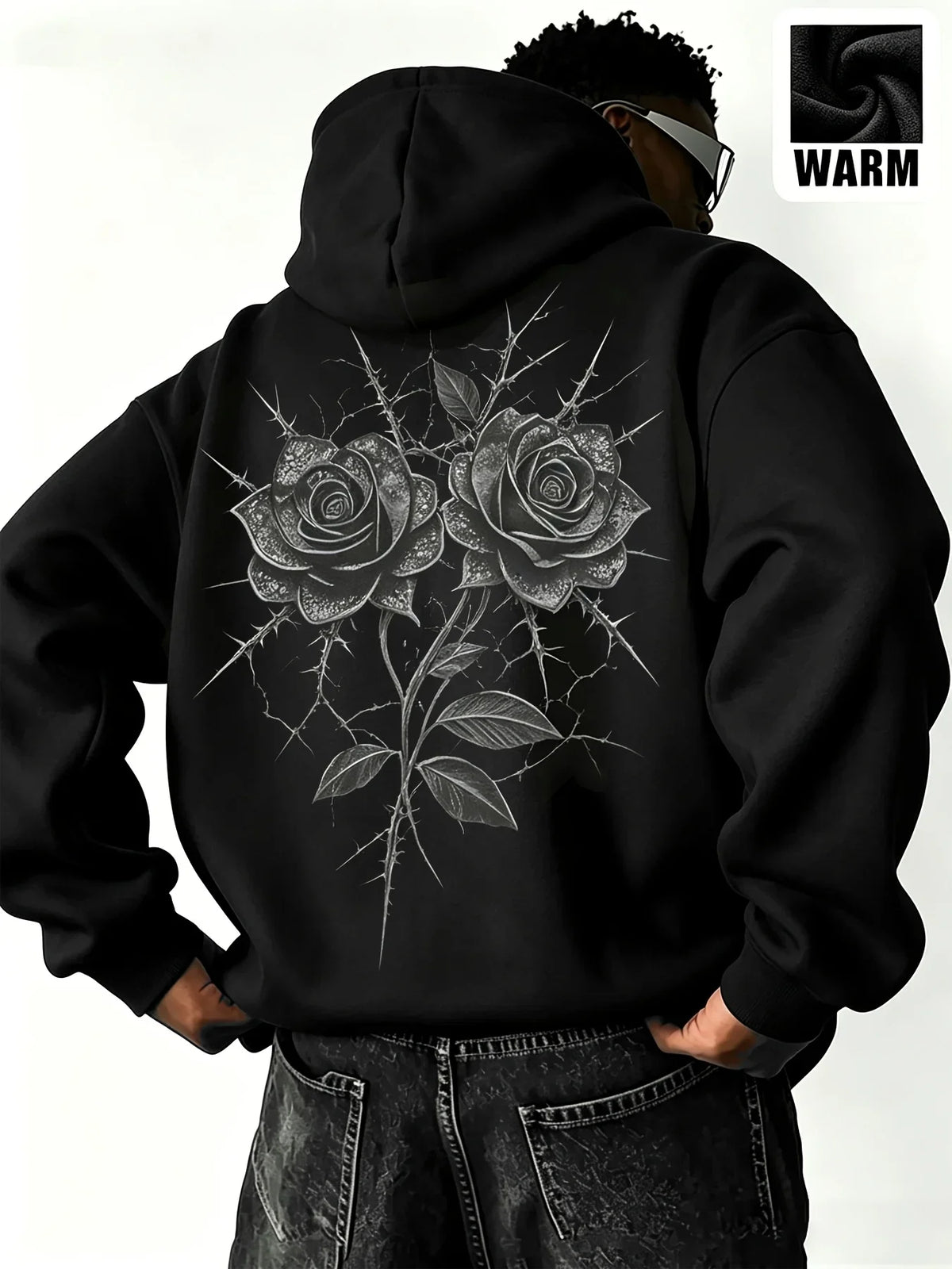 Rose Hoodie Blacked V2