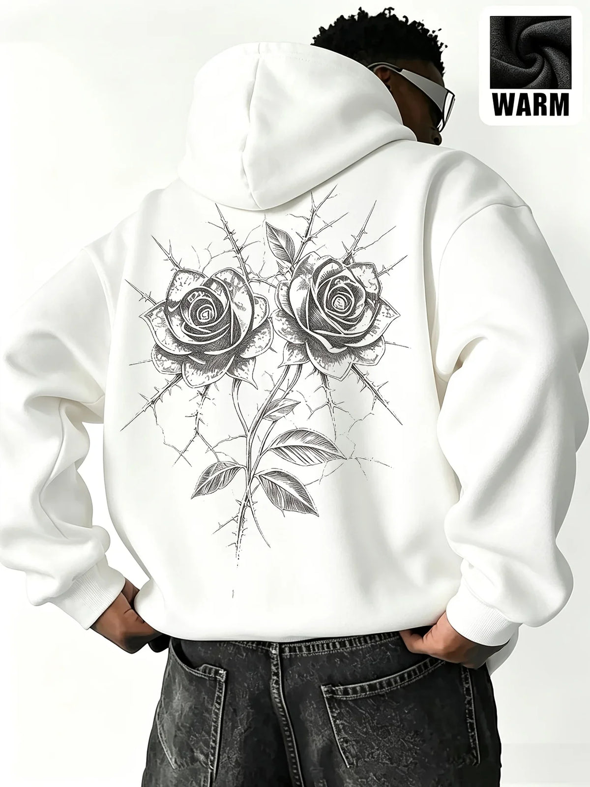 Rose Hoodie Blacked V2